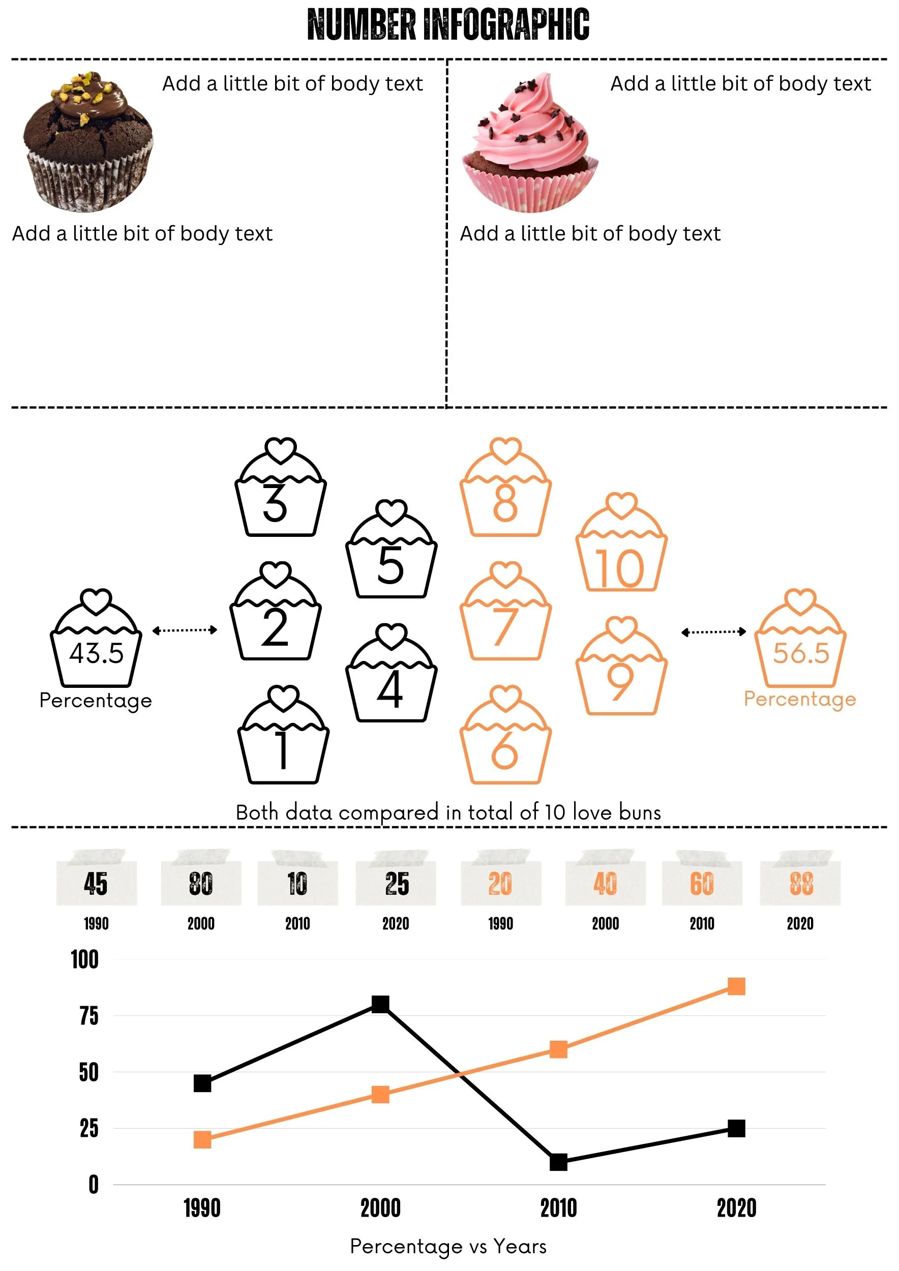 explain numbers infographic template | Explain numbers infographic