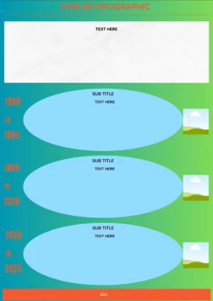 free timeline infographic template free infographic templates | Explain timeline infographic