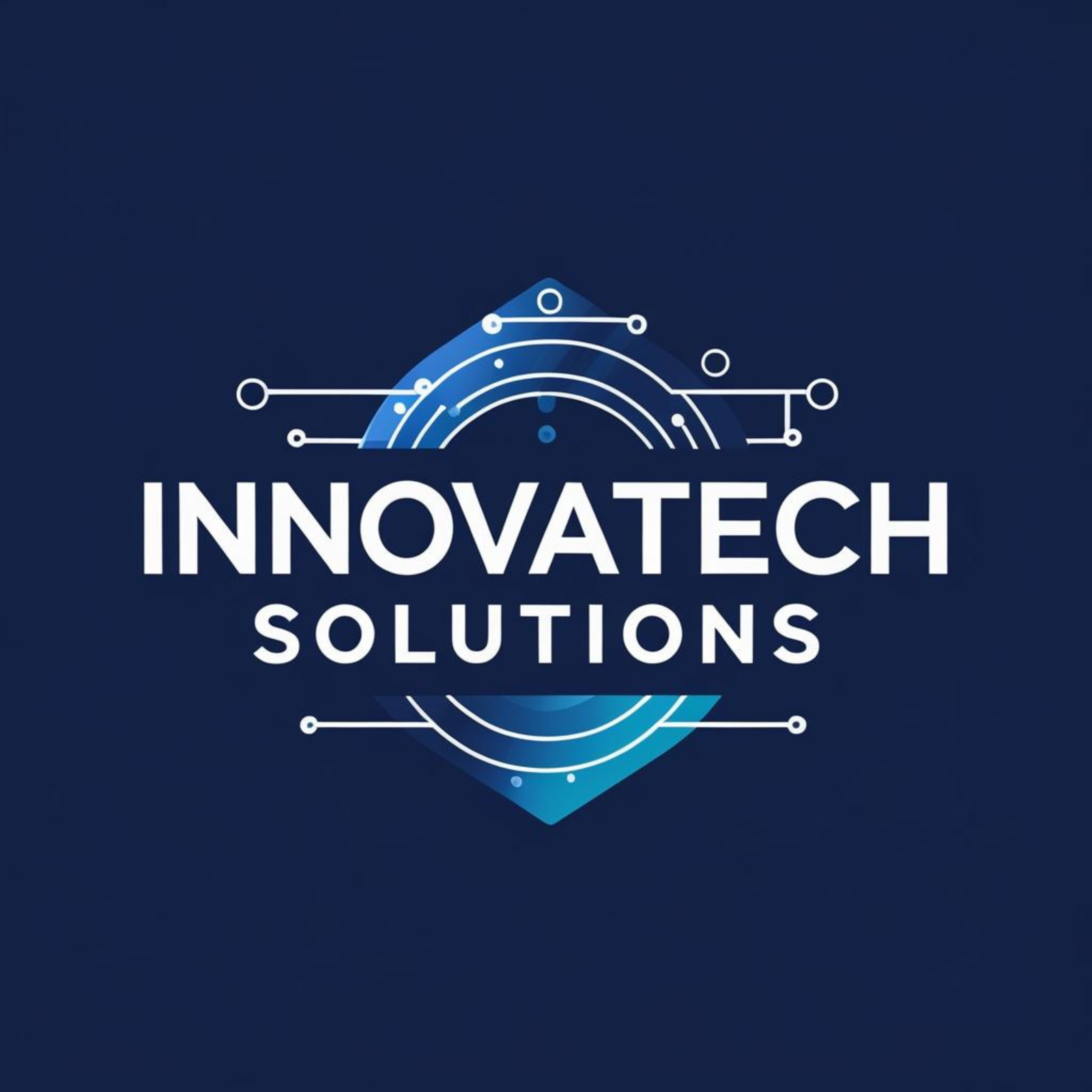 Innovatech Solutions Tech Startup Logo