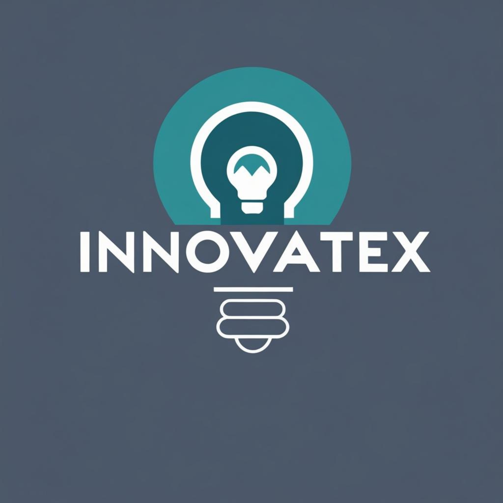 Logo for tech startup 'InnovateX'