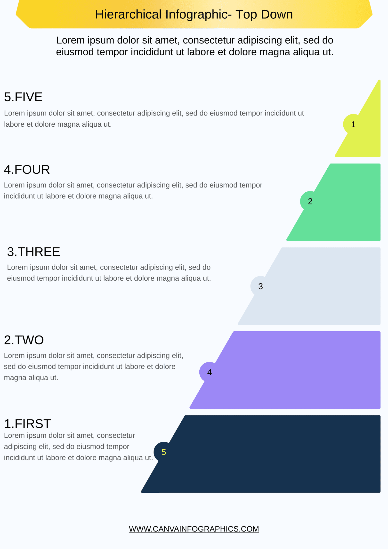 Hierarchical Infographic, Hierarchical Infographics