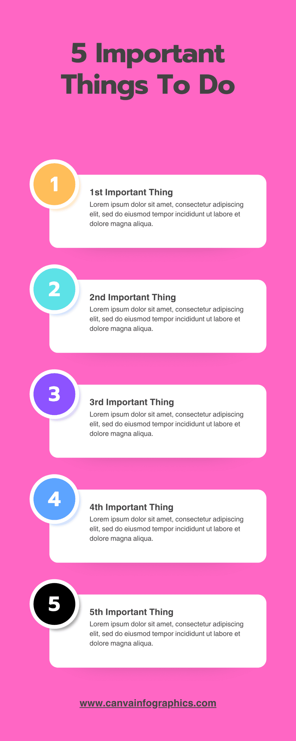 List Infographic, List Infographics